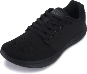 WHITIN Men's Wide Toe Box Walking Shoes   Zero Drop with Non-Slip Rubber Outsole