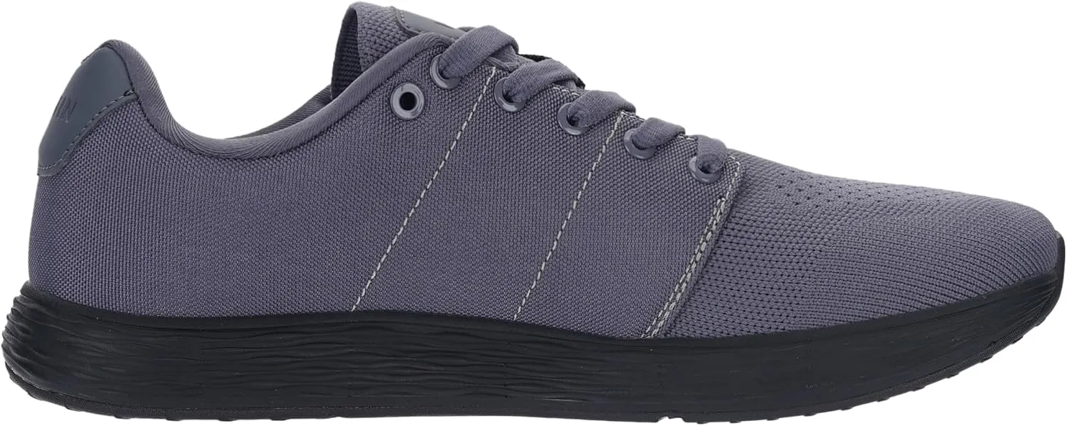 WHITIN Men's Wide Toe Box Walking Shoes   Zero Drop with Non-Slip Rubber Outsole