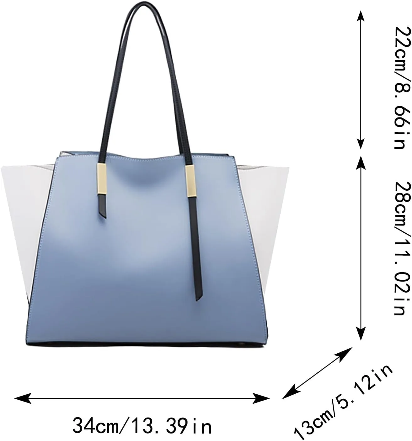 Women Shoulder Handbag Roomy Multiple Pockets Bag Ladies Shoulder Purse Fashion Tote Handbags for (Brown, One Size)