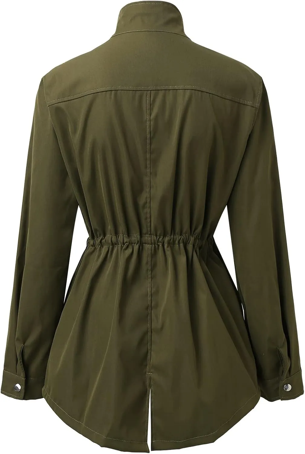 Womens 2024 Graceful Temperament Button Outwear Long Sleeve Zipper Overcoat Comfort Slim Jacket Coat with Pockets Suits