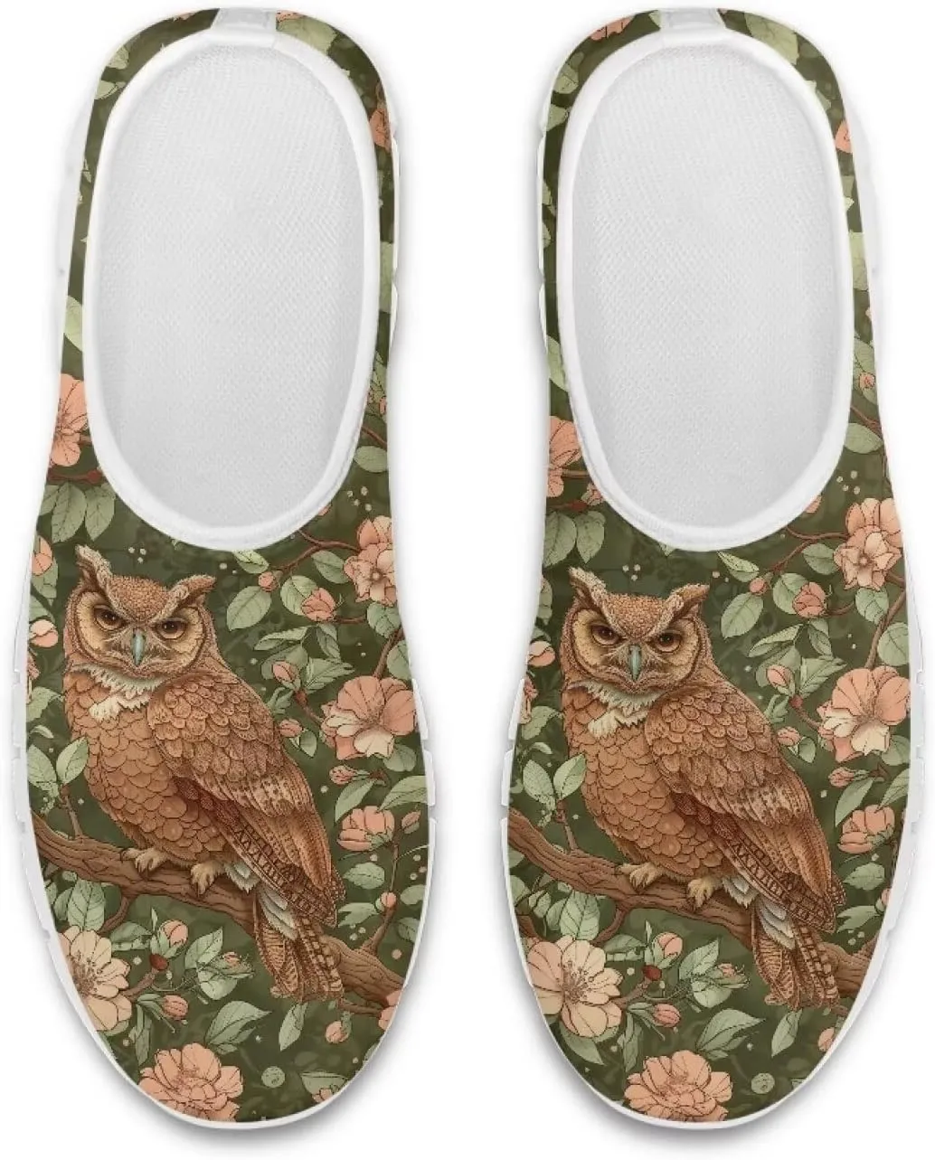 Women's Animal Sneaker Soft Casual Low-Top Breathable Shoes Hands Free Slip On Non-Slip Tennis Sneaker for Ladies US 5.5-11.5