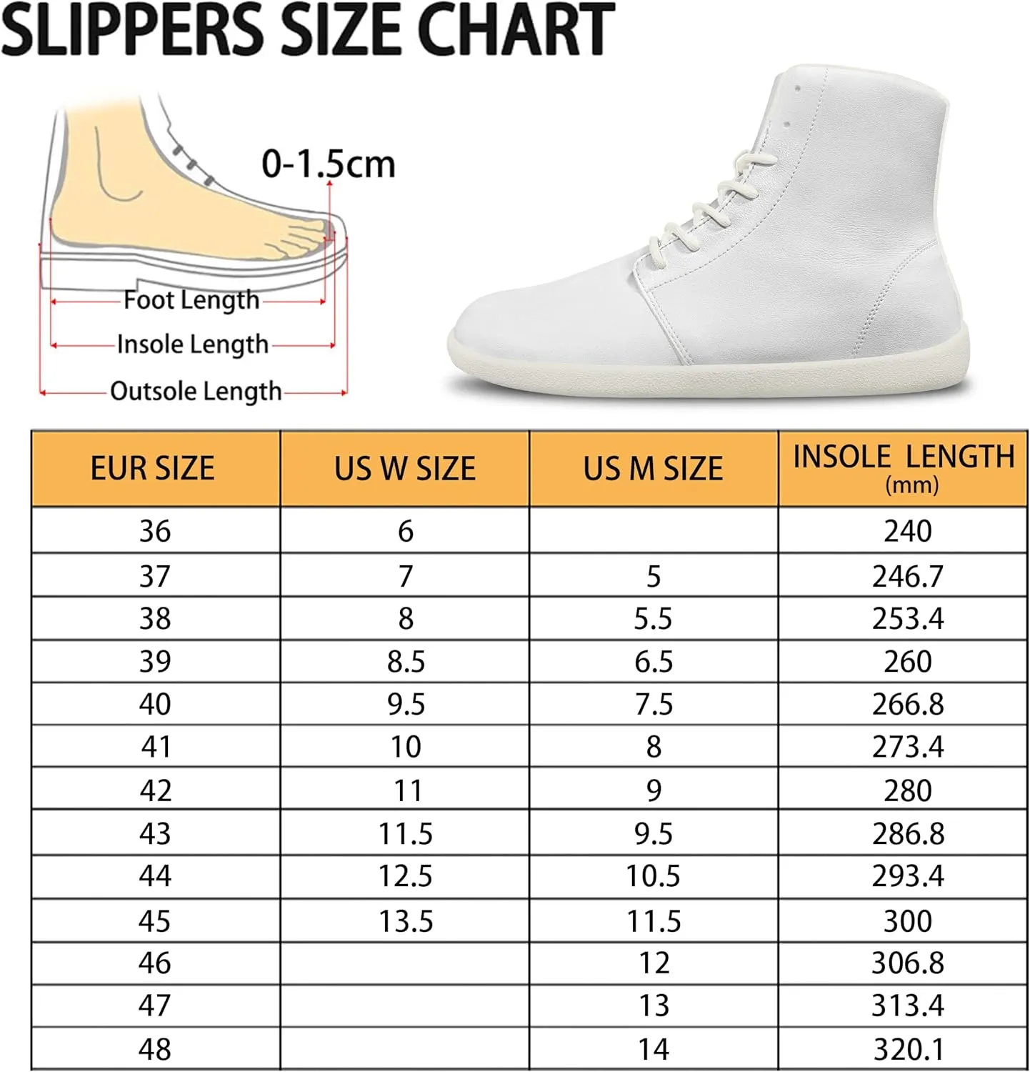 Women's Barefoot Shoes Men's Waterproof High Top Walking Shoes Wide Toe Box Zero Drop Hiking Sneakers