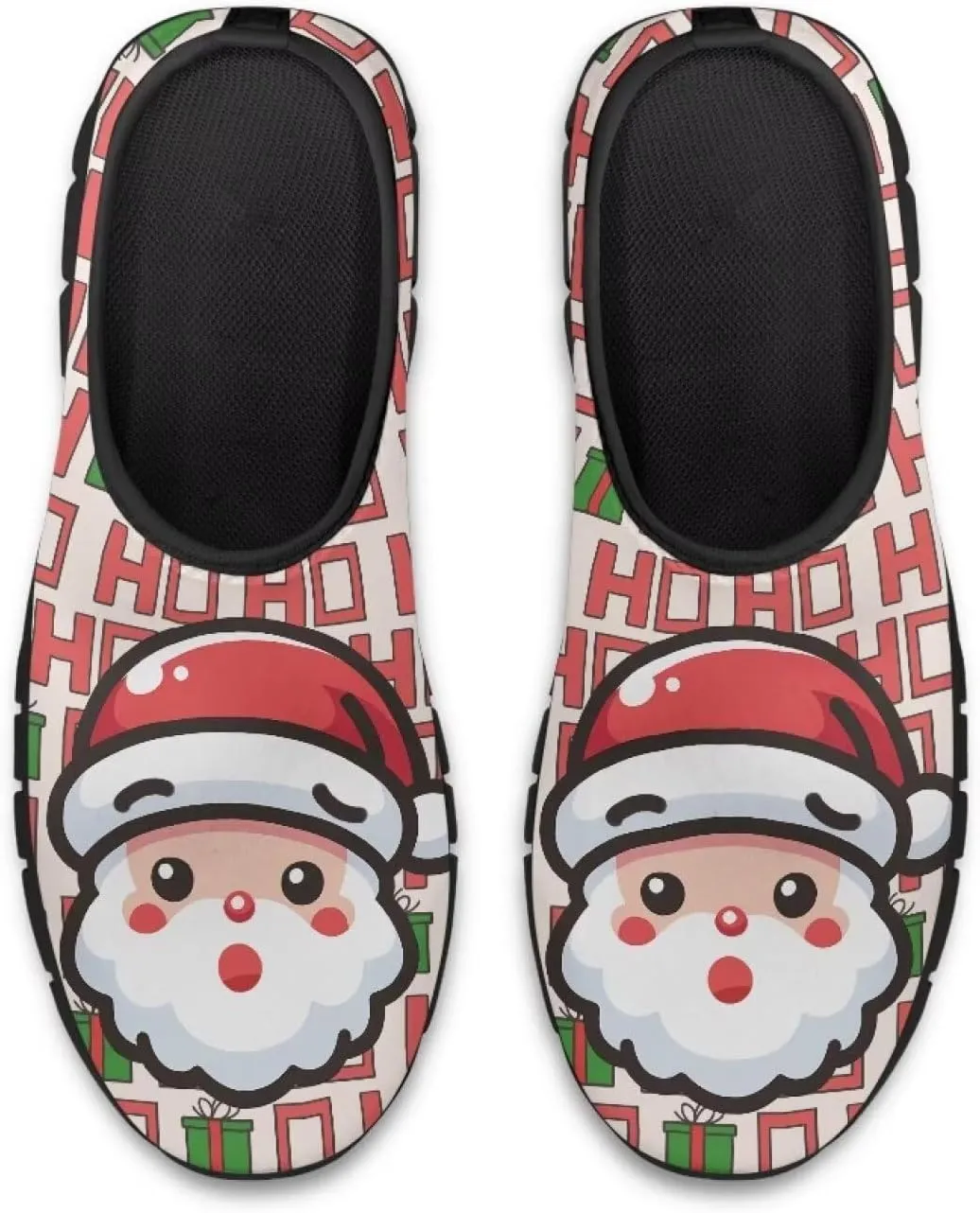 Women's Christmas Sneaker Casual Low Top Shoes Slip On Lightweight Non-Slip Holiday Walking Sneaker for Women US 5.5-11.5