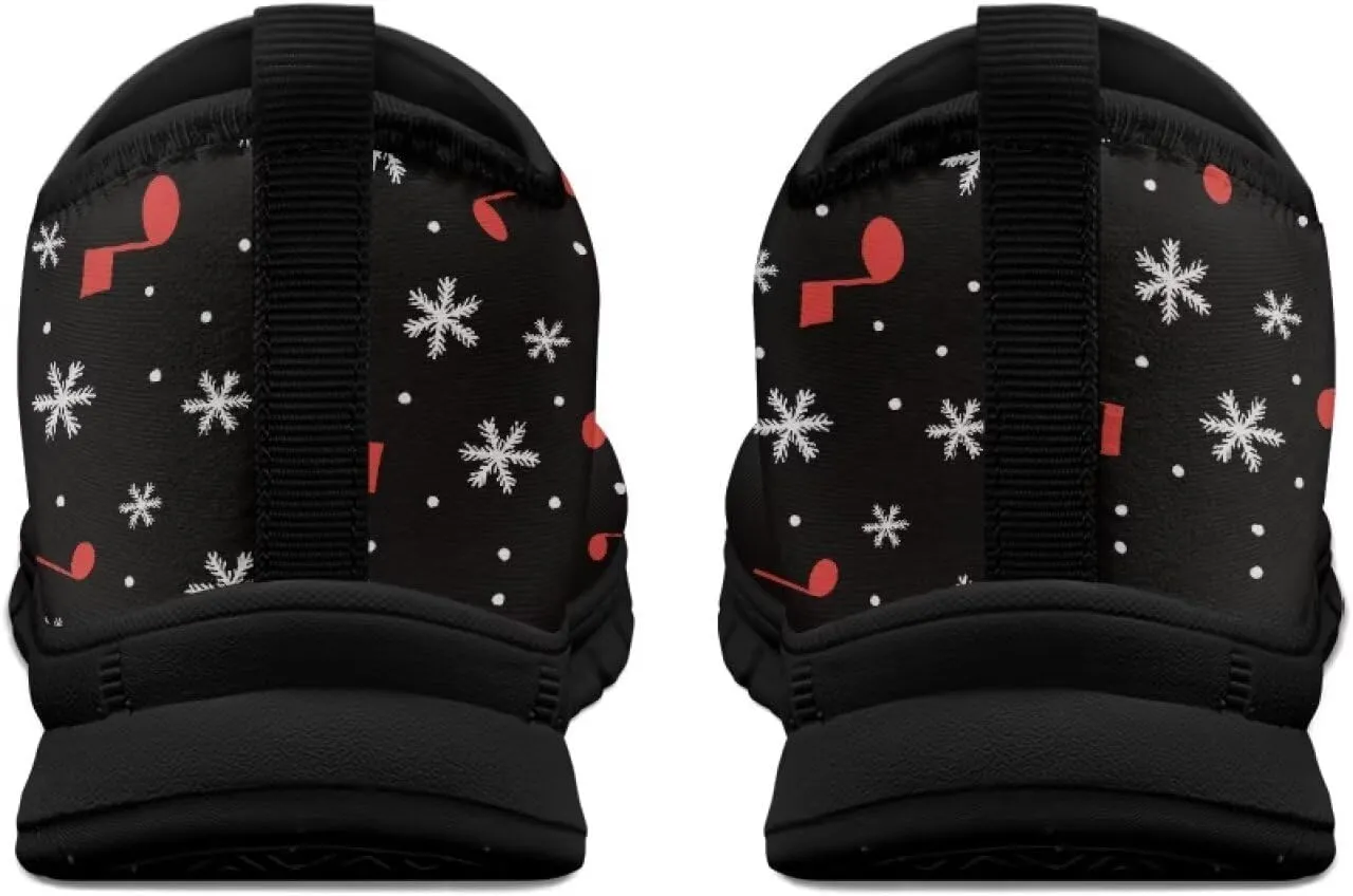 Women's Christmas Sneaker Casual Low Top Shoes Slip On Lightweight Non-Slip Holiday Walking Sneaker for Women US 5.5-11.5