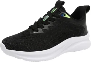 Women's Fashion Sneaker Shoes Breathable Mesh Trail Running Shoes Non-Slip Lace-Up Training Sport Shoes Lightweight Outdoor Workout Shoes for Indoor Outdoor Gym