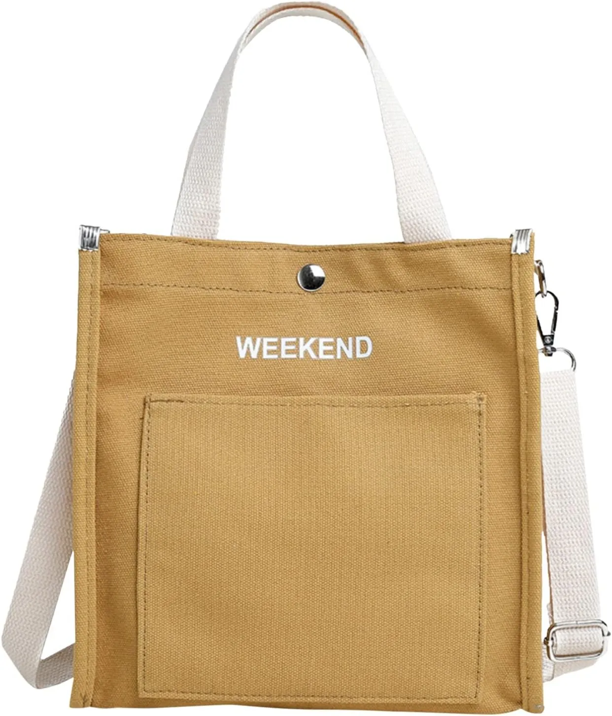 Women's Large Capacity Canvas Handbag Letter Printed Shoulder Messenger Bag Clutch Wallet for Men Leather Bags