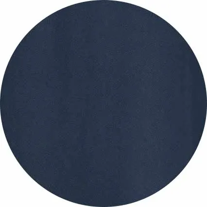 Women's Navy Viscose Twill Grandad Collar Shirt