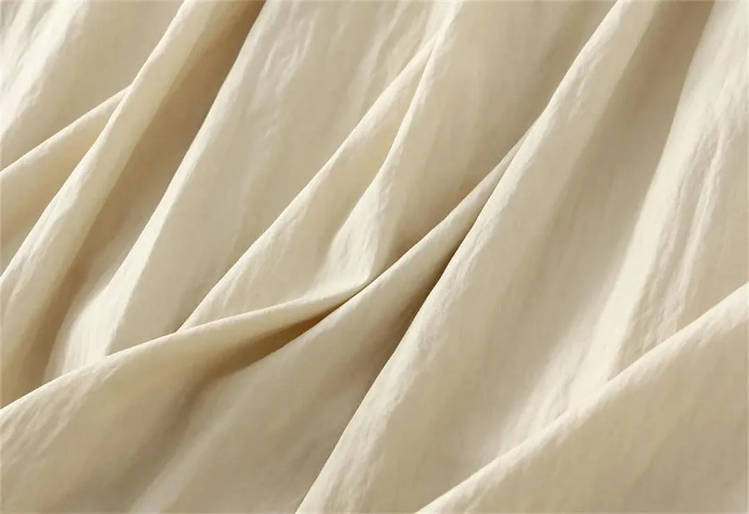 Women's Pleated Half Solid Color Skirt High Waisted Retro Drape Mid Length A-Line Knee-Length Skirt