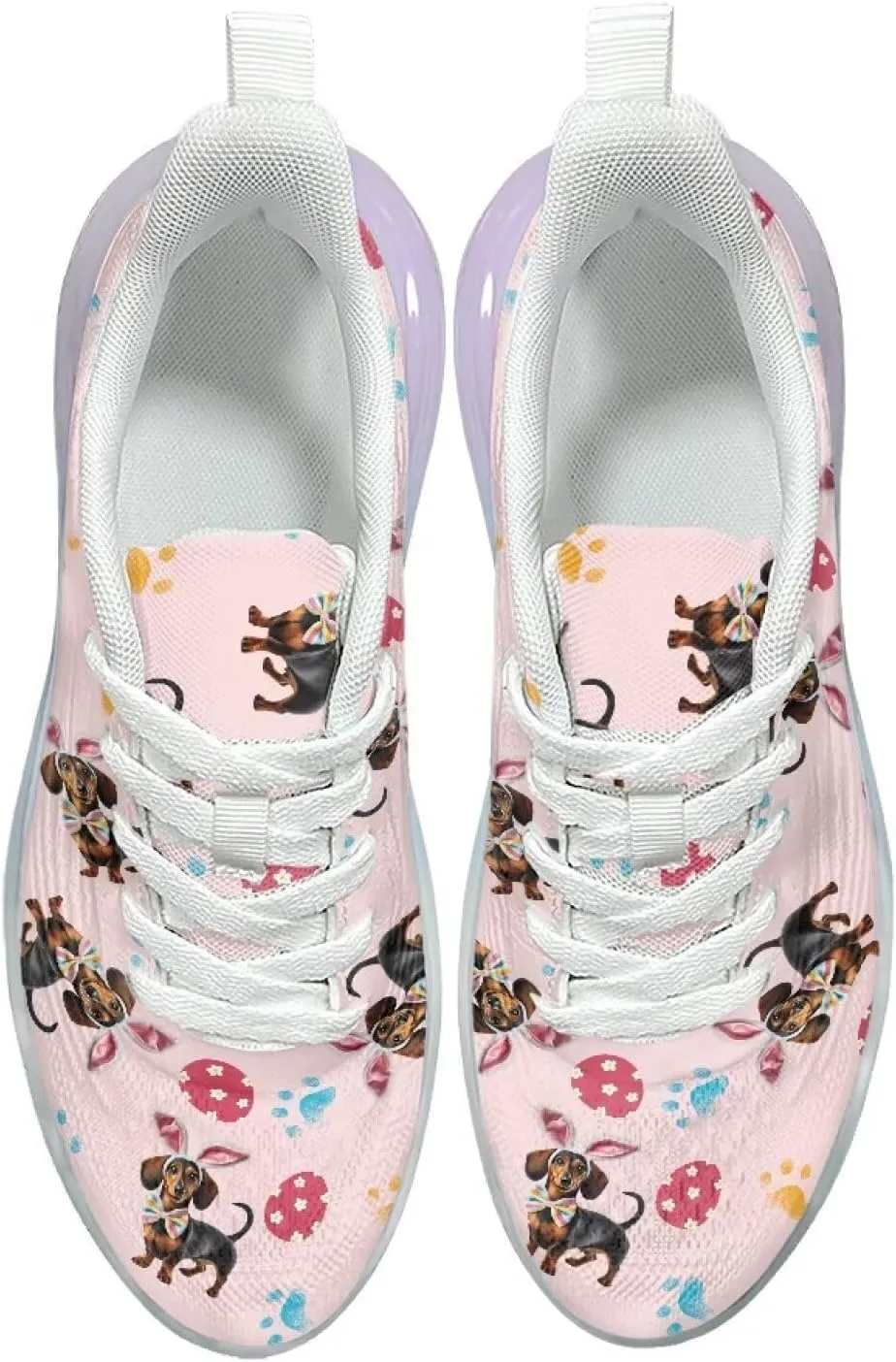 Women's Sneaker Air Cushion Running Tennis Shoes Non Slip Lightweight Arch Support Walking Shoes for Women Size 6-11